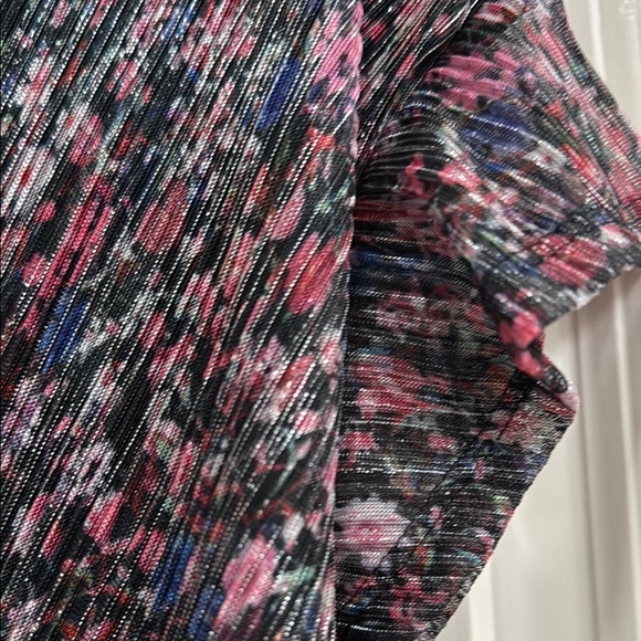 Floral metallic Top - Multicolor - Picture 4 of 4